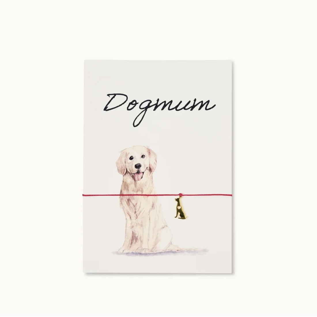 Armband-Karte „dogmum“, by Vivi