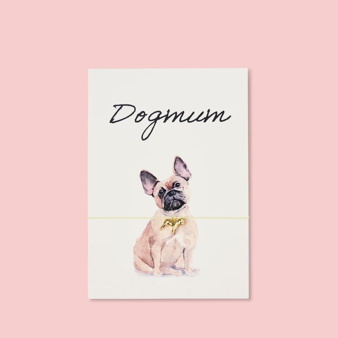 Armband-Karte „dogmum“, by Vivi