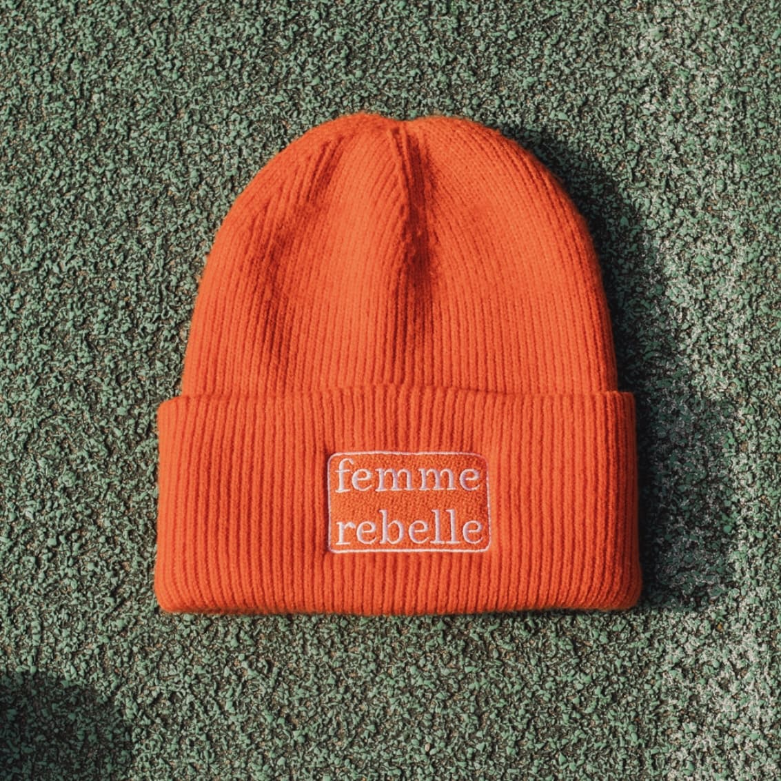 Beanie „femme rebelle“, Femme de Marin