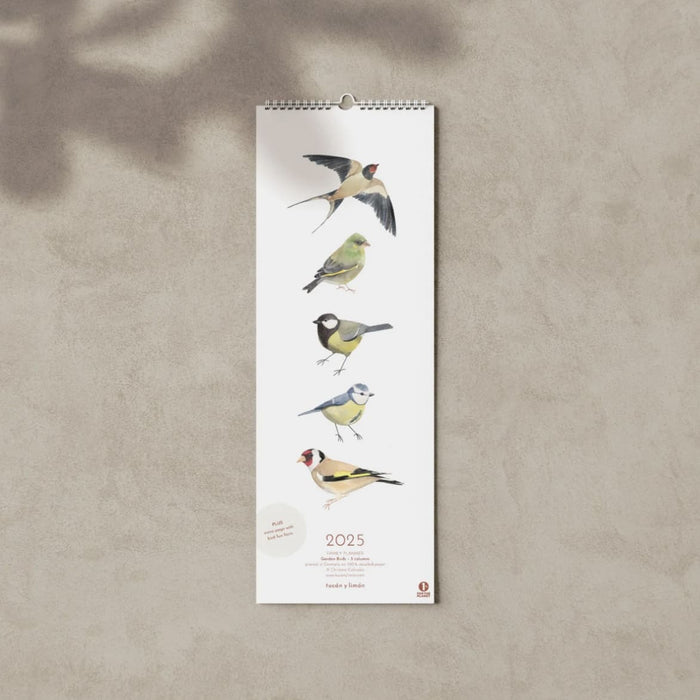 Gartenvögel Kalender Familie, Familienkalender, tucan y limon