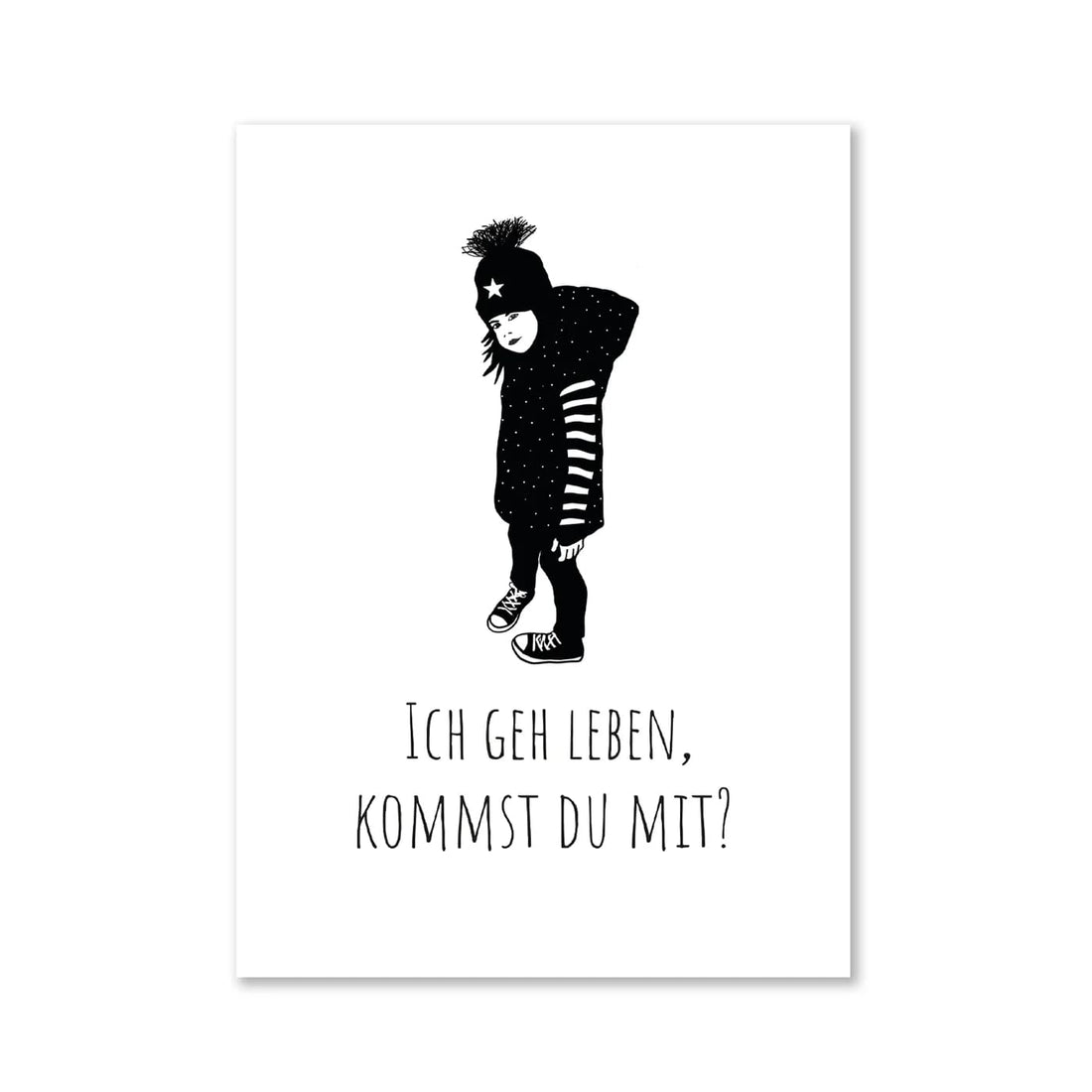 Magnet von Ulrike Wathling, innen und außen, mit dekorativem Design, auf weißem Hintergrund sichtbar