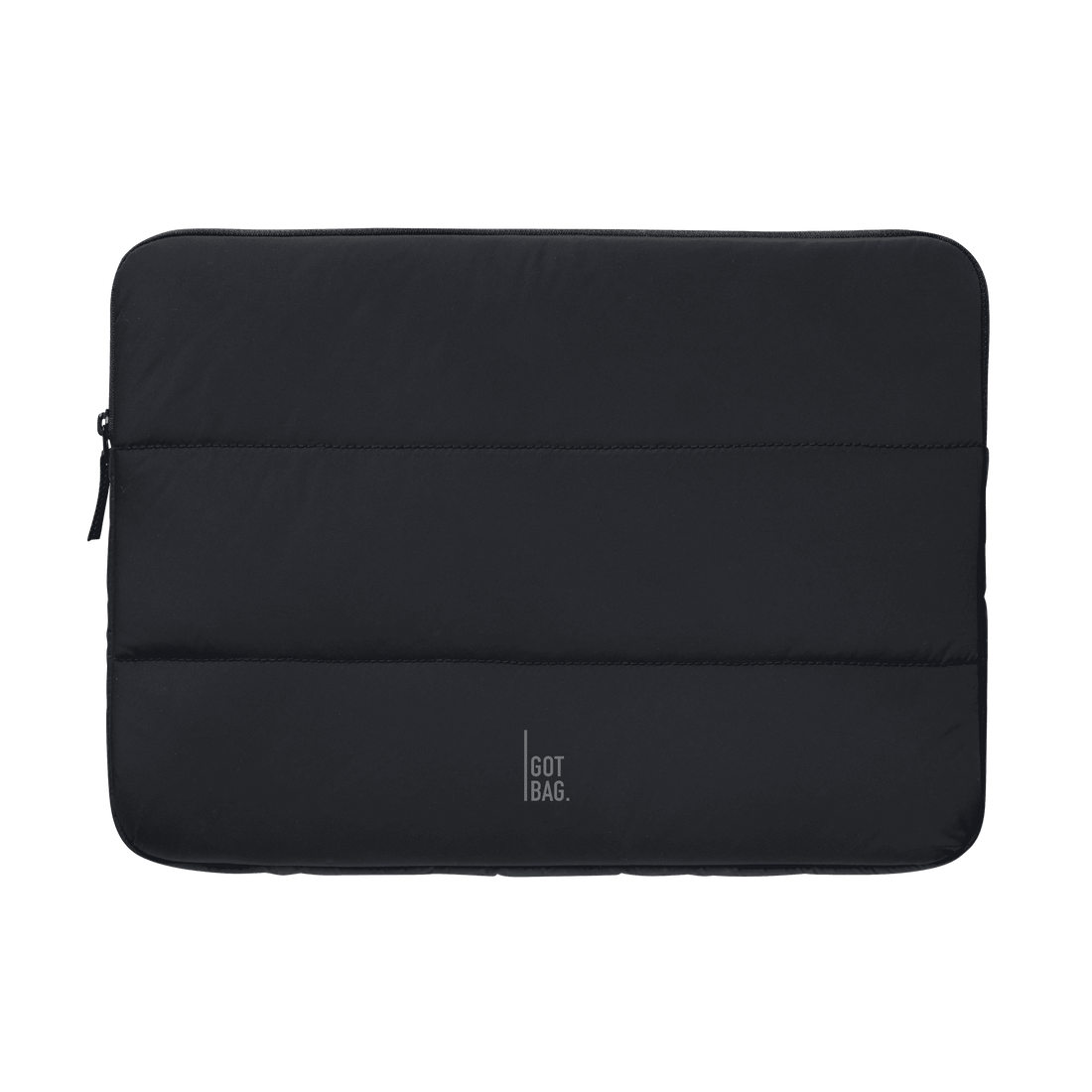 Puffer-Laptoptasche für 14 und 16 Zoll von Got Bag, weiches, isoliertes Design mit Reißverschluss, ideal für sicheren Transport.