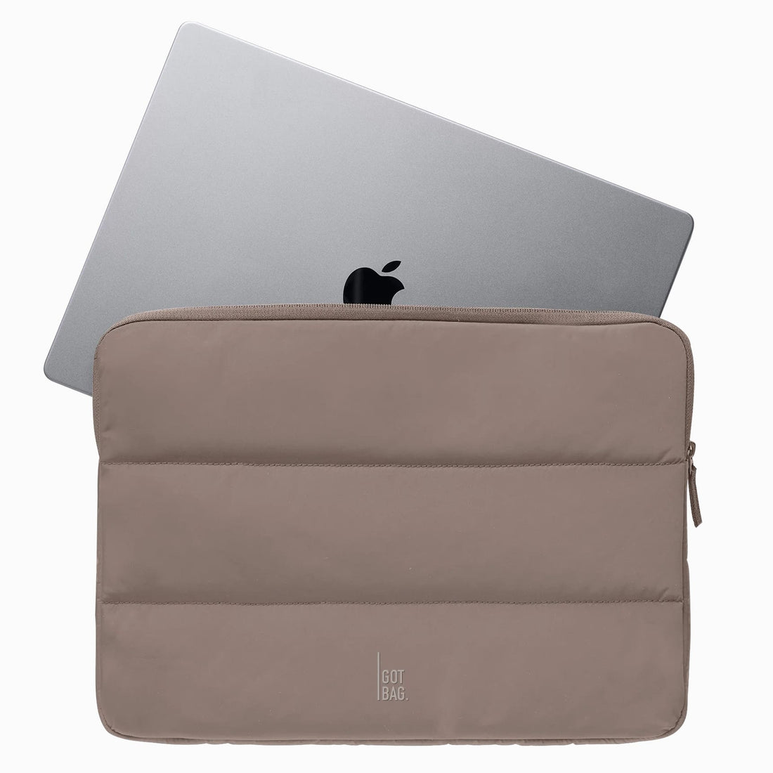 Puffer-Laptop-Hülle für 14 und 16 Zoll von Got Bag, weiches, gepolstertes Material zum Schutz des Laptops.