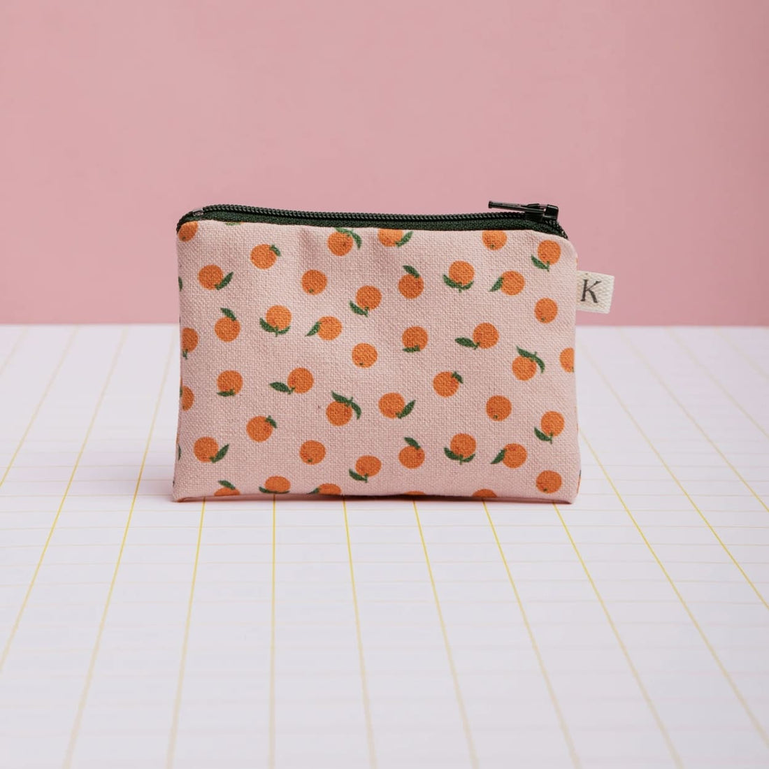 Geldbeutel Mini mit Aufdruck, Ecke