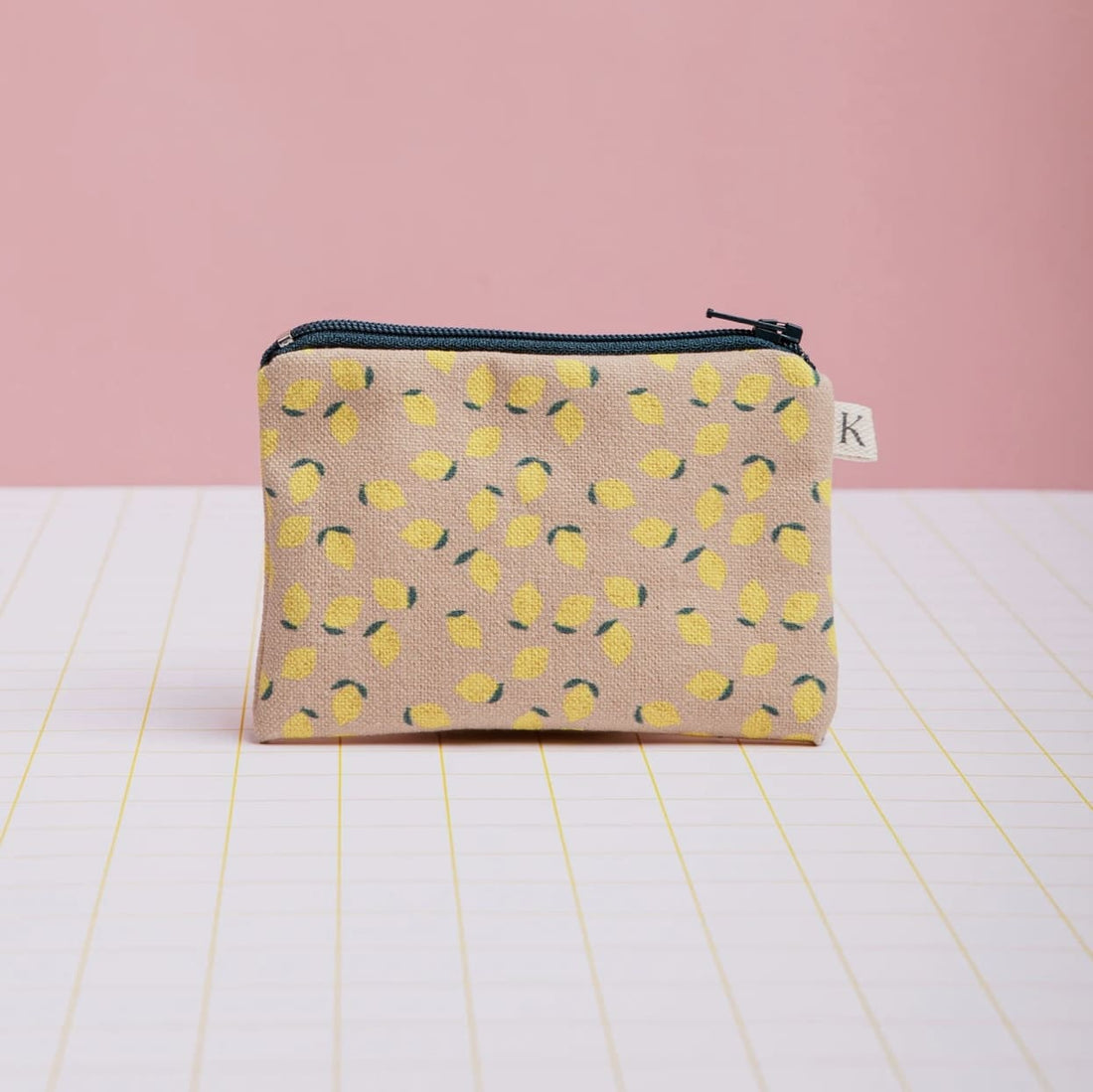 Geldbeutel Mini mit Aufdruck, Ecke