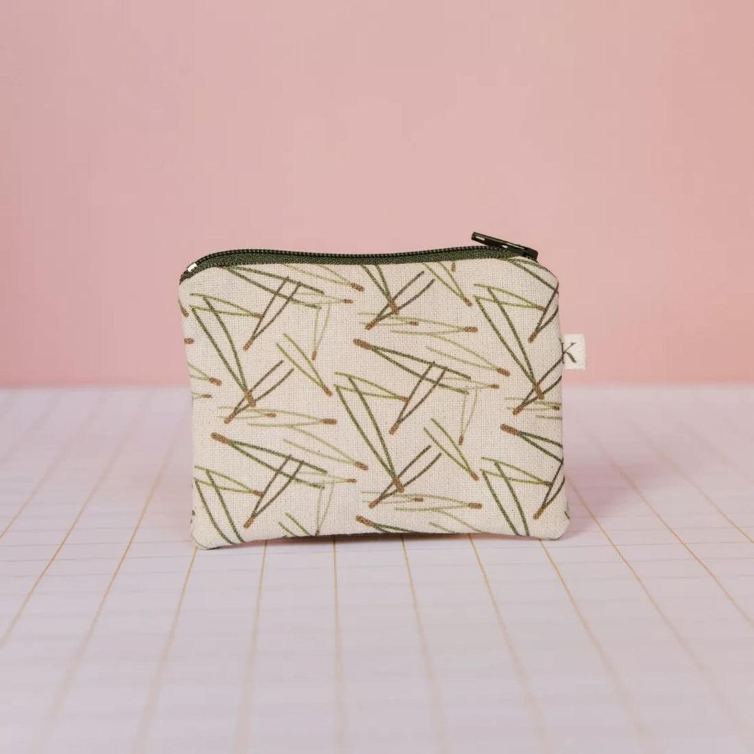 Geldbeutel Mini mit Aufdruck, Ecke