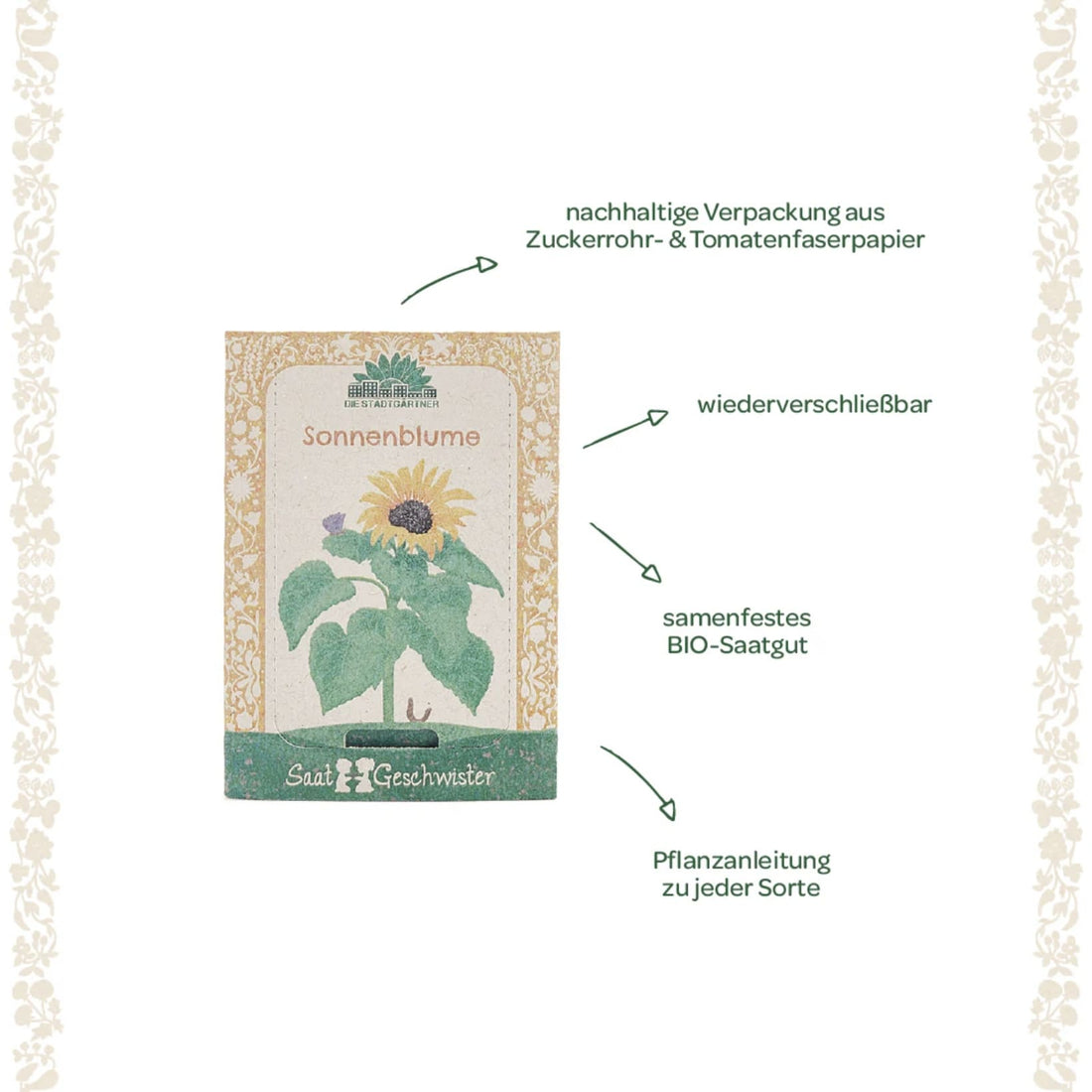 Saatgut, Stadtgärtner