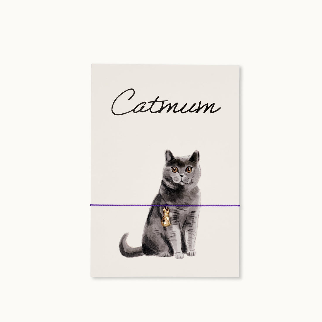 Armband-Karte „catmum“, by Vivir
