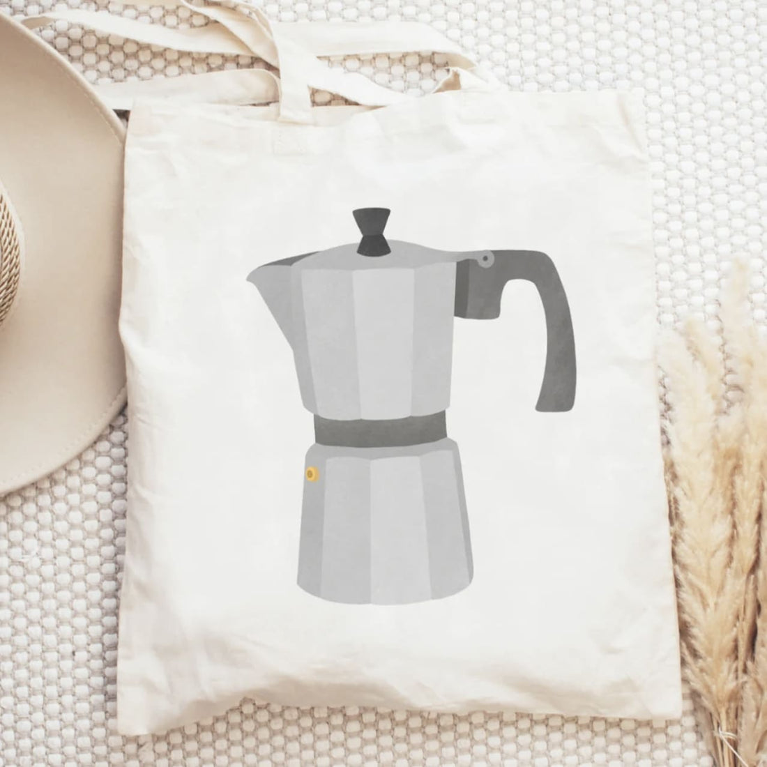 Jutebeutel mit Motiv, tilda & theo