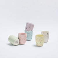 Keramik Becher/ Tasse „Party“ 220ml, egg back home