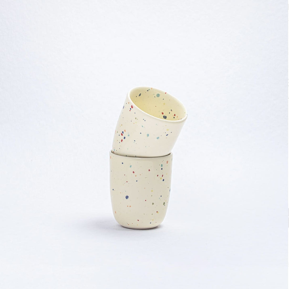 Keramik Becher/ Tasse „Party“ 220ml, egg back home