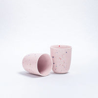 Keramik Becher/ Tasse „Party“ 220ml, egg back home