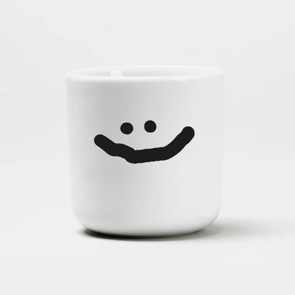 Keramik Becher/ Tasse mit Aufdruck, yahya studio