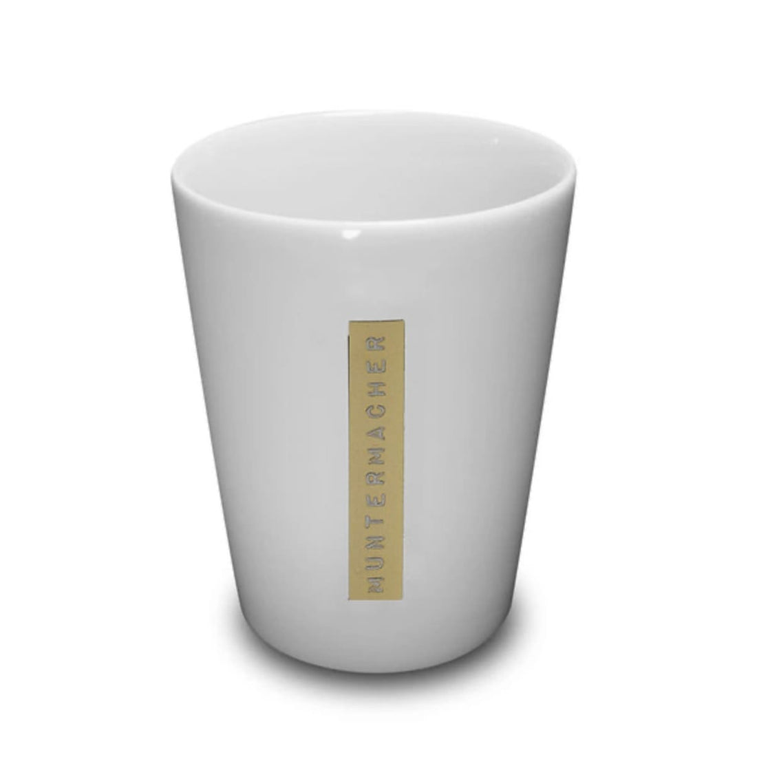 Keramik Becher Labelwriter gold, Goldscherben