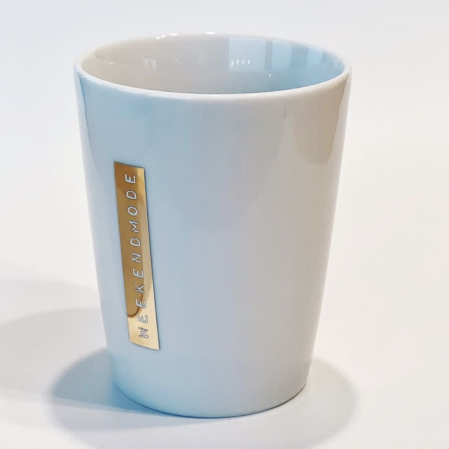 Keramik Becher Labelwriter gold, Goldscherben