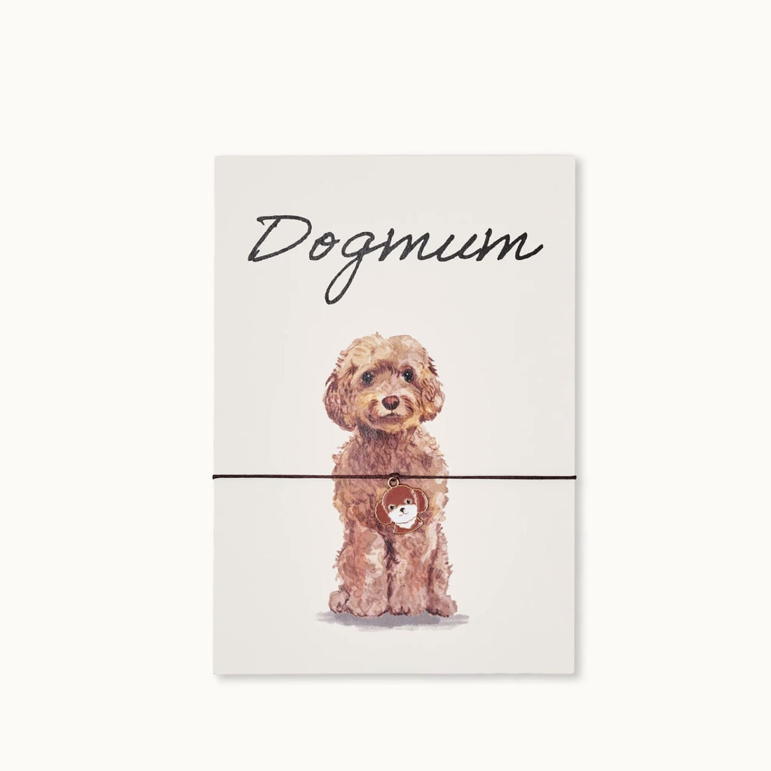 Armband-Karte „dogmum“, by Vivi