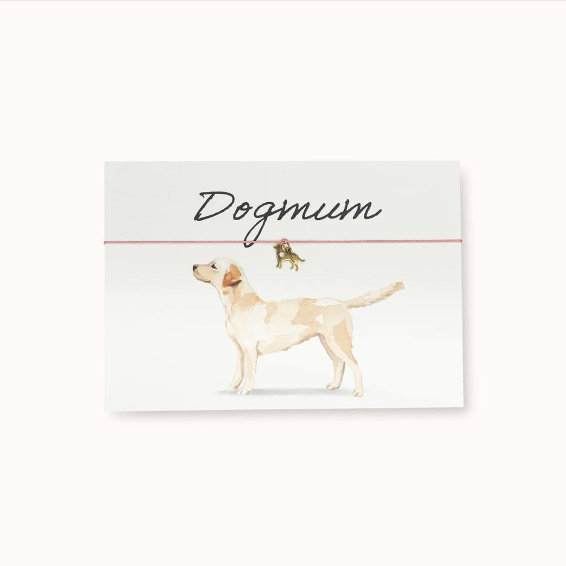 Armband-Karte „dogmum“, by Vivi