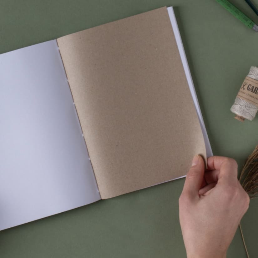 DIY -Set „Offene Buchbindung“, Garn&mehr