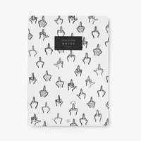 A5 Notizheft von typealive, elegante Papeterie mit linierten Seiten, ideal zum Notieren und Organisieren.