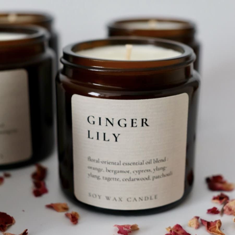 Sojawachs-Kerze mit ätherischen Ölen, Choice Naturseifen