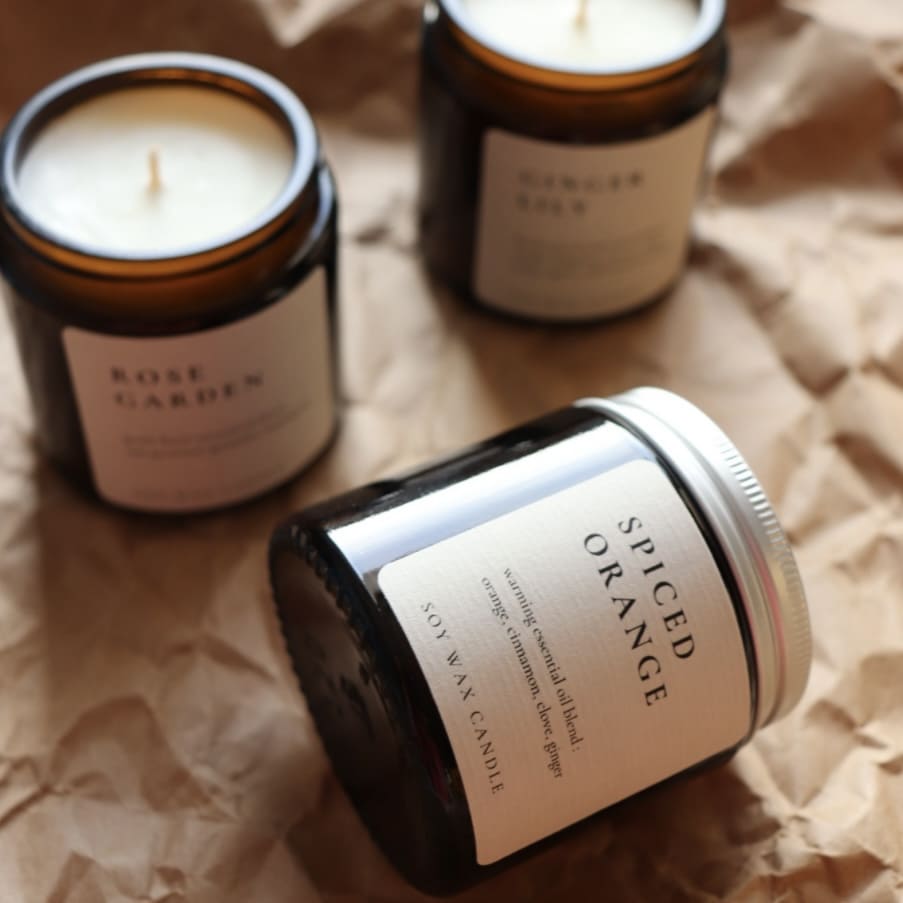 Sojawachs-Kerze mit ätherischen Ölen, Choice Naturseifen