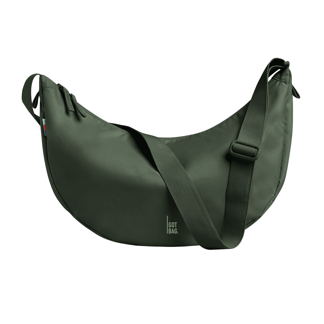 Großer Got Bag Moon-Bag Rucksack mit robustem Design, nachhaltigem Material und vielseitigen Trageoptionen.