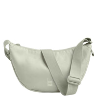 Kleine Moon-Bag Rucksack von Got Bag aus recyceltem Kunststoff, mit verstellbarem Tragegurt und nachhaltigem Design.