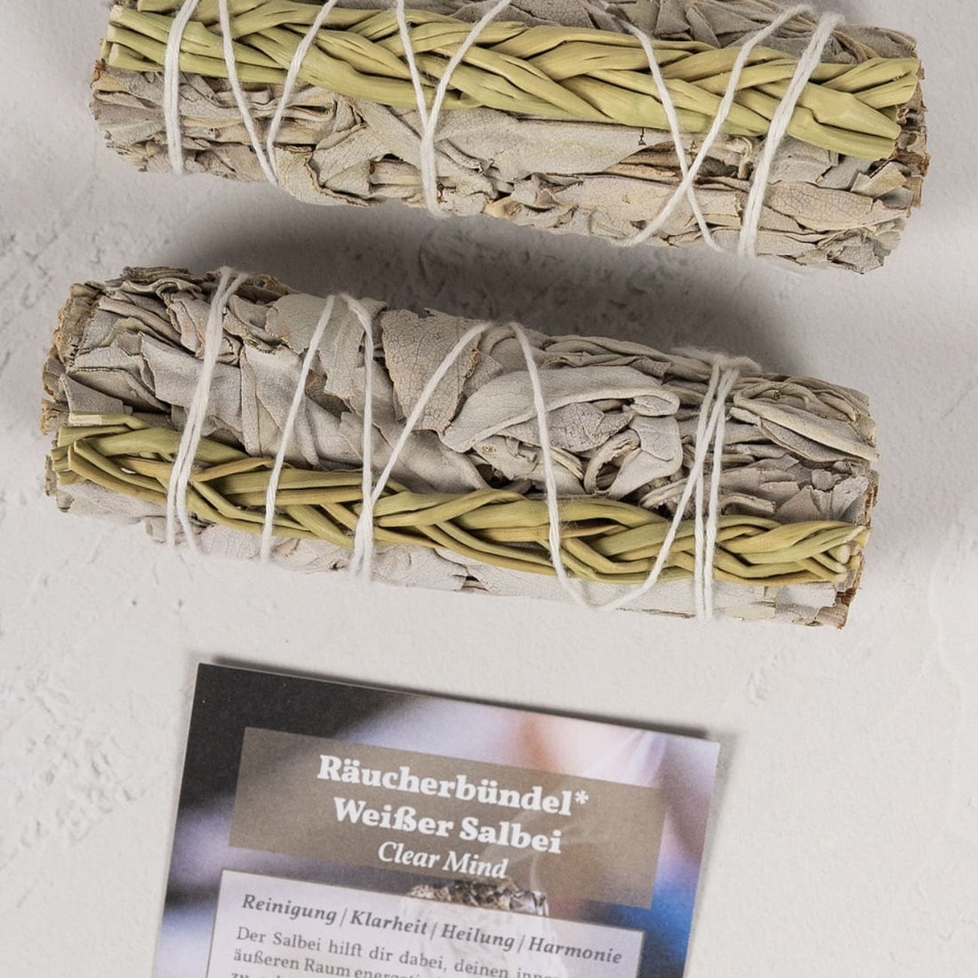 Räucherbündel „weißer Salbei & Sweetgrass“ | oh shanti