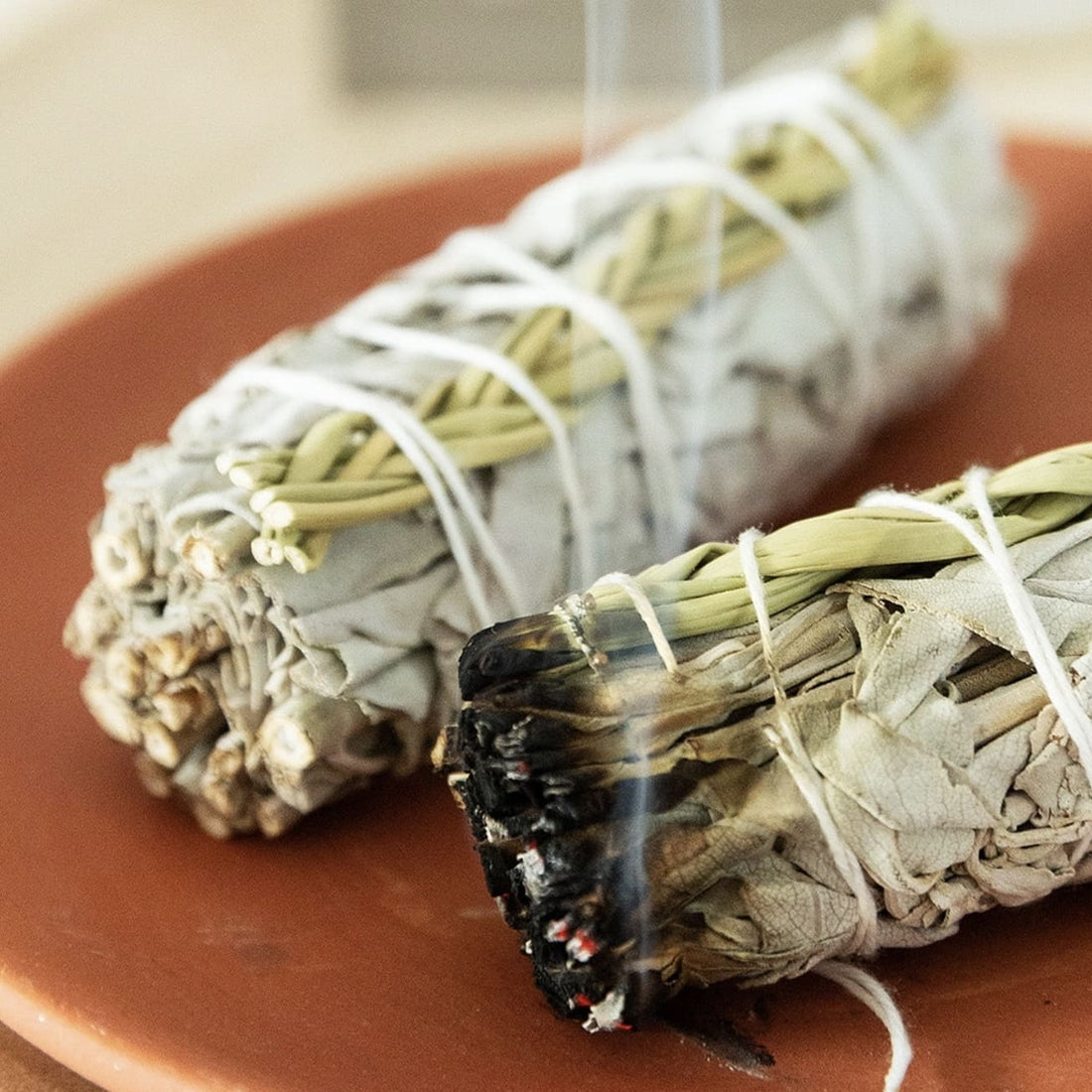 Räucherbündel „weißer Salbei & Sweetgrass“ | oh shanti