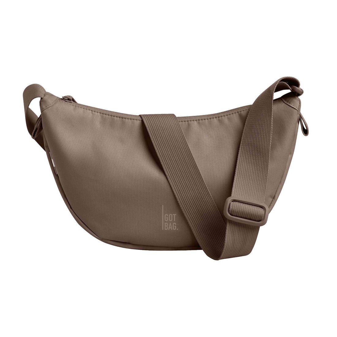 Kleine Moon-Bag von Got Bag, umweltfreundlicher Rucksack und Hüfttasche aus recyceltem Material, stilvoll und funktional.