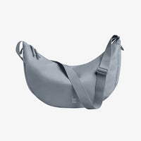 Großer Got Bag Moon-Bag Rucksack mit breiten Trägern und modernem Design, aus recyceltem Meeresplastik gefertigt.