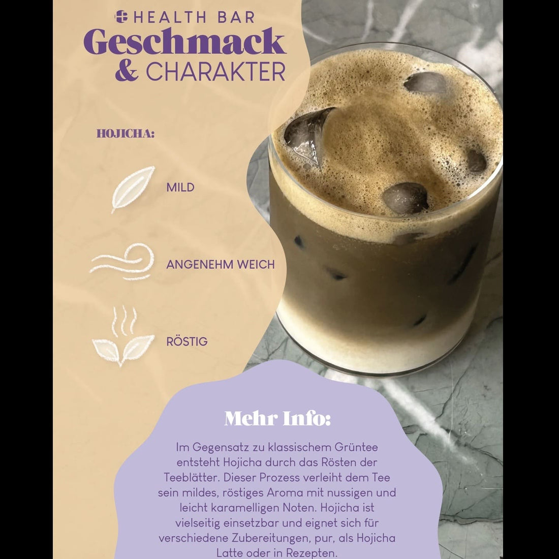 Bio - Hojicha Green Tea - Traditional, Health Bar