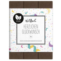 Tafel Schokolade vegan, 70g, Wildbach
