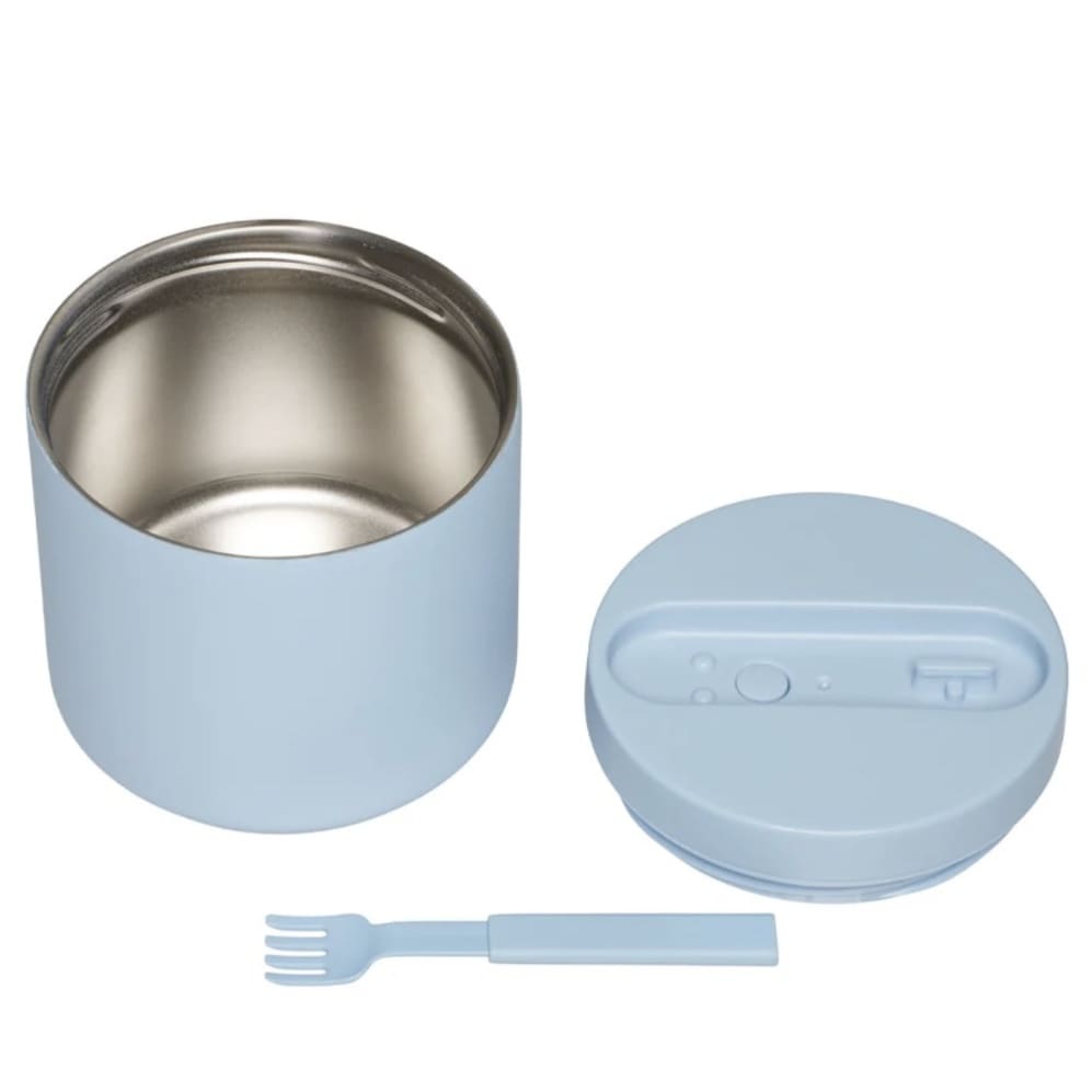 Designletters Reise-Thermo-Brotdose für drinnen und draußen, isolierte Lunchbox mit praktischem Verschluss, ideal für unterwegs