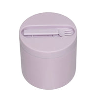 Designletters Thermo-Lunchbox für unterwegs, isolierte Lunchbox aus Edelstahl, geeignet für drinnen und draußen