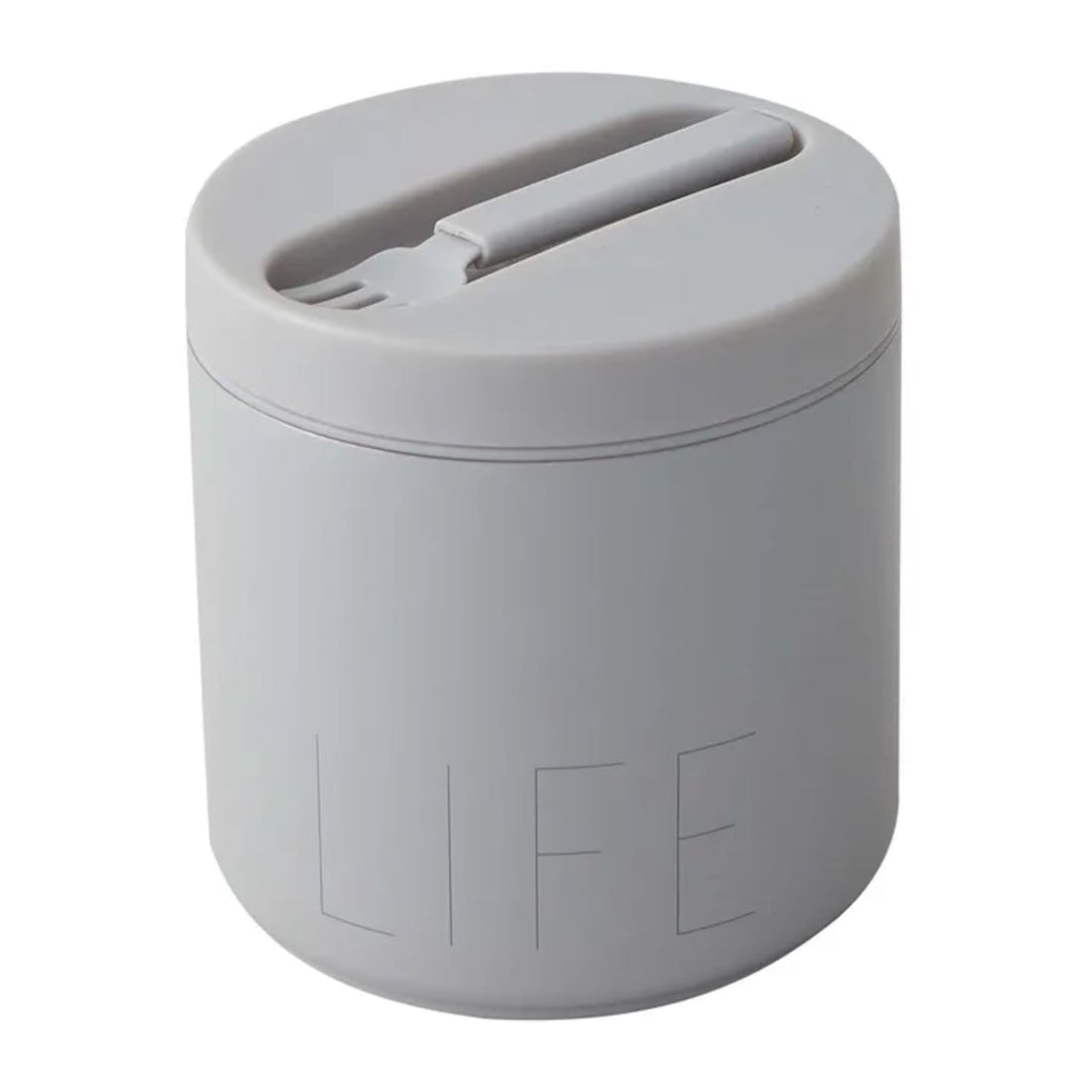 Designletters Thermo-Lunchbox für unterwegs, langlebiges Isolierbehältnis für Frühstück und Mittagessen, innen und außen.