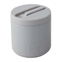 Designletters Thermo-Lunchbox für unterwegs, langlebiges Isolierbehältnis für Frühstück und Mittagessen, innen und außen.