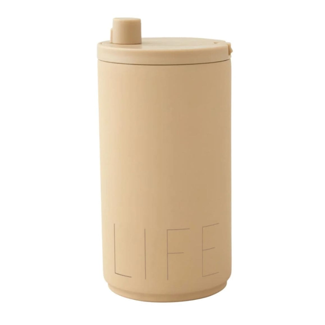 To Go Becher, designletters