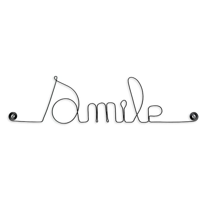 Wandschmuck aus Draht von Bijoux de Mur, dekoratives Drahtkunstwerk für drinnen und draußen, filigranes Design, kreative Wanddekoration