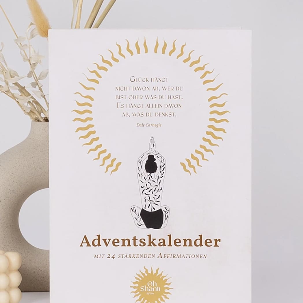 Adventskalender Affirmationen | oh shanti - Donaustern Mit Herz & Hand