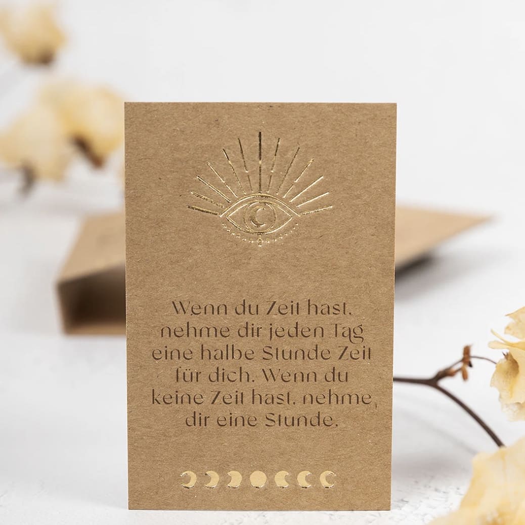 Achtsamkeitskarten von Lola Weippert, oh shanti