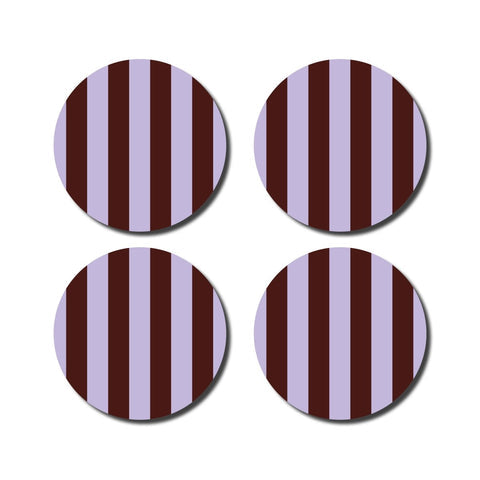 Untersetzer von de lange tafel, runde Holz-Coaster für Getränke, elegantes Ess- und Trinkzubehör, natürliche Holzoptik