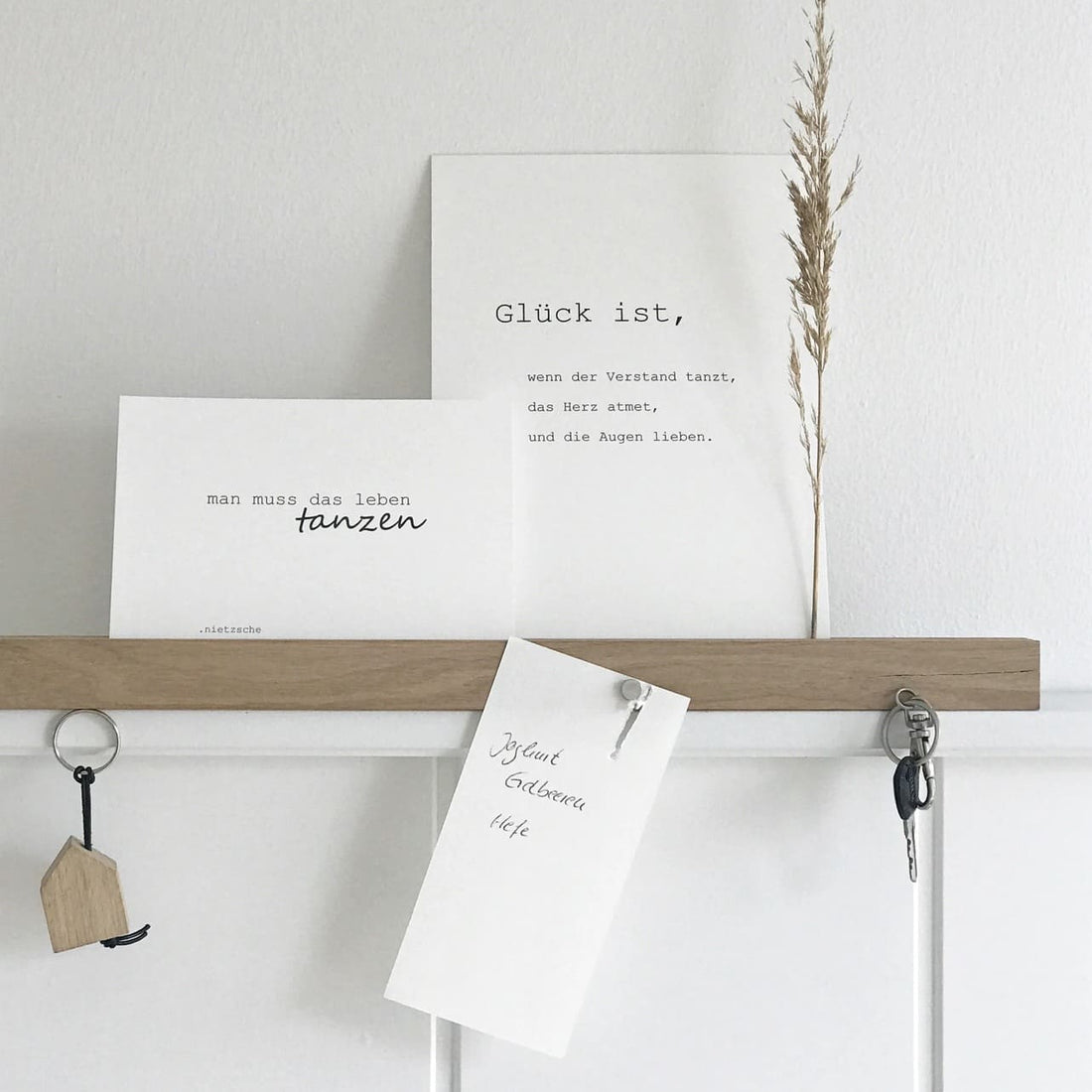 Magnetische Wandleiste | Stadtrand Stil