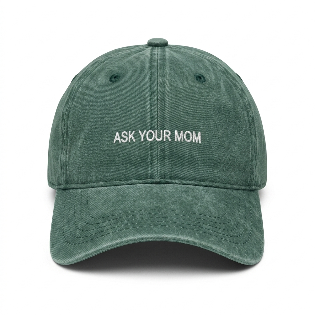 Schwarze Bazaar Noir Cap mit Aufschrift "I Bazaar" aus Bekleidung, stilvoll und bequem.