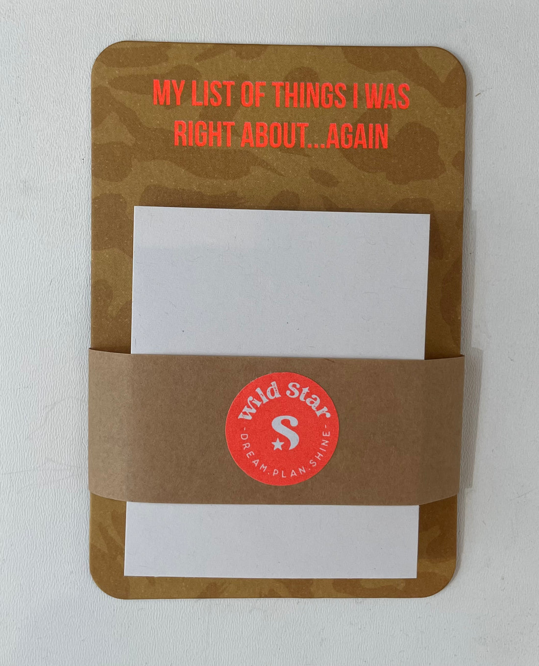 Sticky Note Pad l wildstar