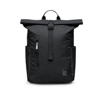 Kleiner Roll-Top Rucksack Easy Small von Got Bag, nachhaltiger Rucksack aus recyceltem Material, mit verstellbaren Schultergurten.