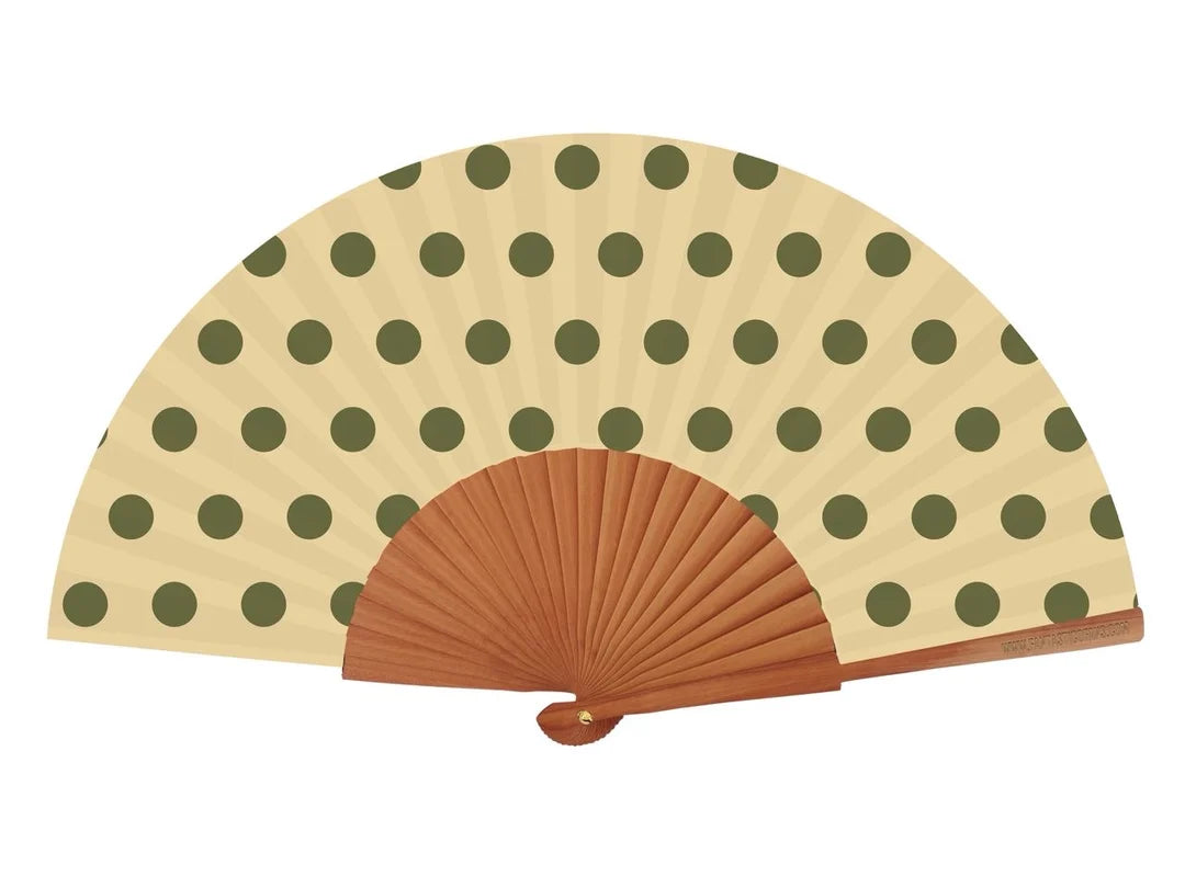 Fächer mit Aufschrift von Fantastico, handliches Accessoire, buntes Design, ideal für Sommer und stilvolle Akzente.