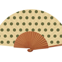 Fächer mit Aufschrift von Fantastico, handliches Accessoire, buntes Design, ideal für Sommer und stilvolle Akzente.
