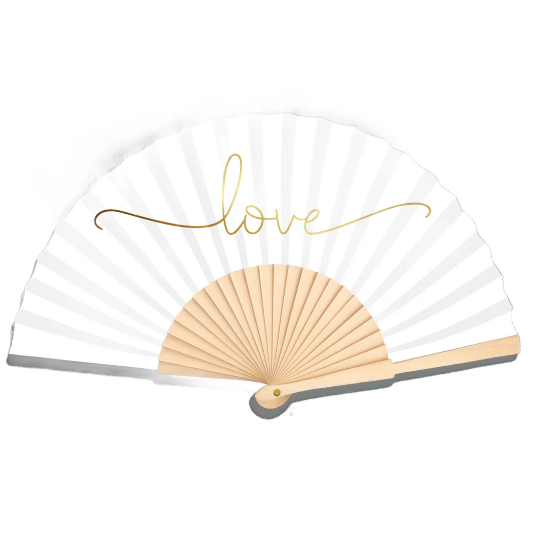 Fächer mit Aufschrift von Fantastico, handliches Accessoire mit bunten Mustern und Schriftzug, ideal für Sommer und Events
