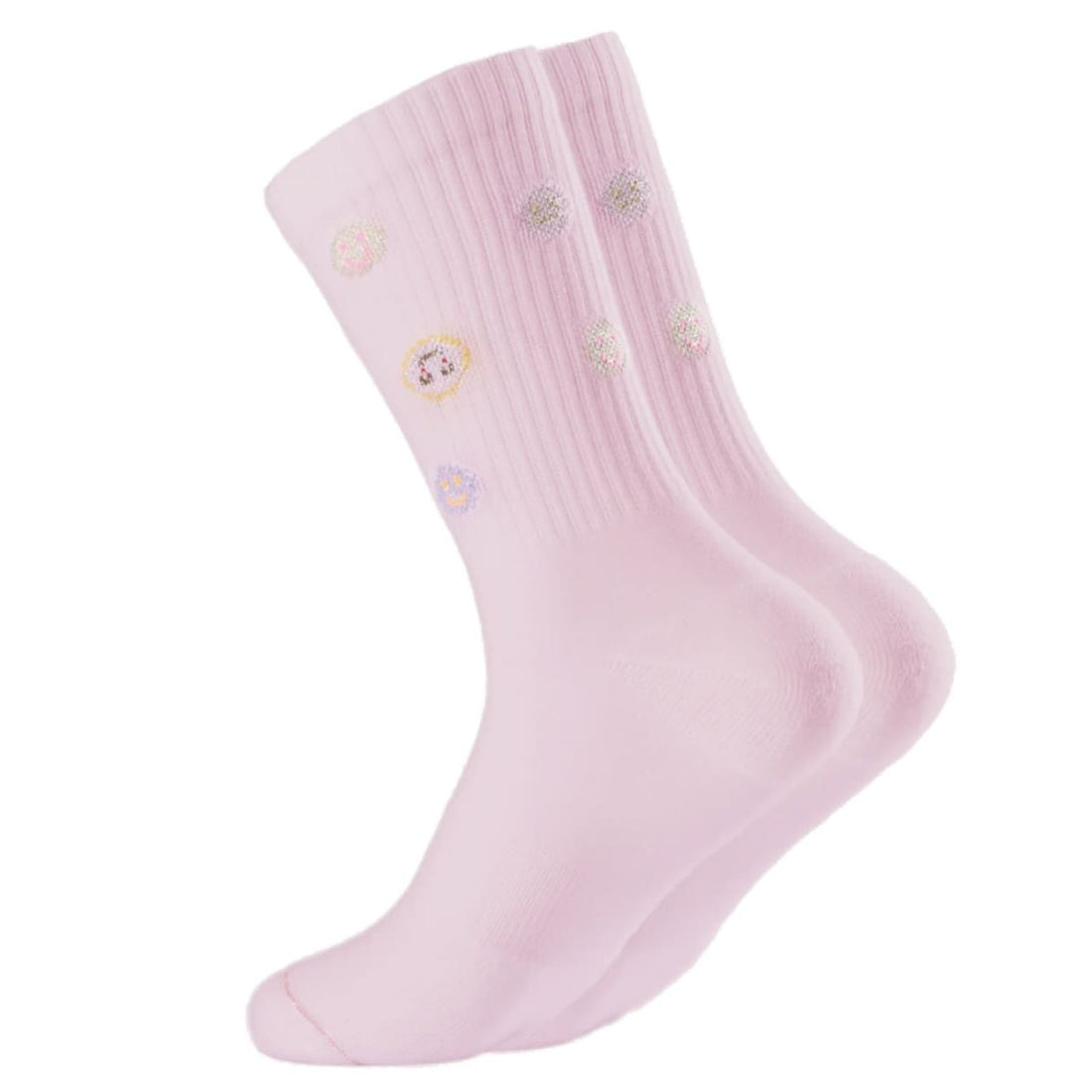 Bunte Ooley Socken mit Icon-Muster, bequemes Accessoire für stylischen Look, in verschiedenen Farben und Designs.